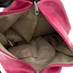 Дамска раница със секретно закопчаване - розова 