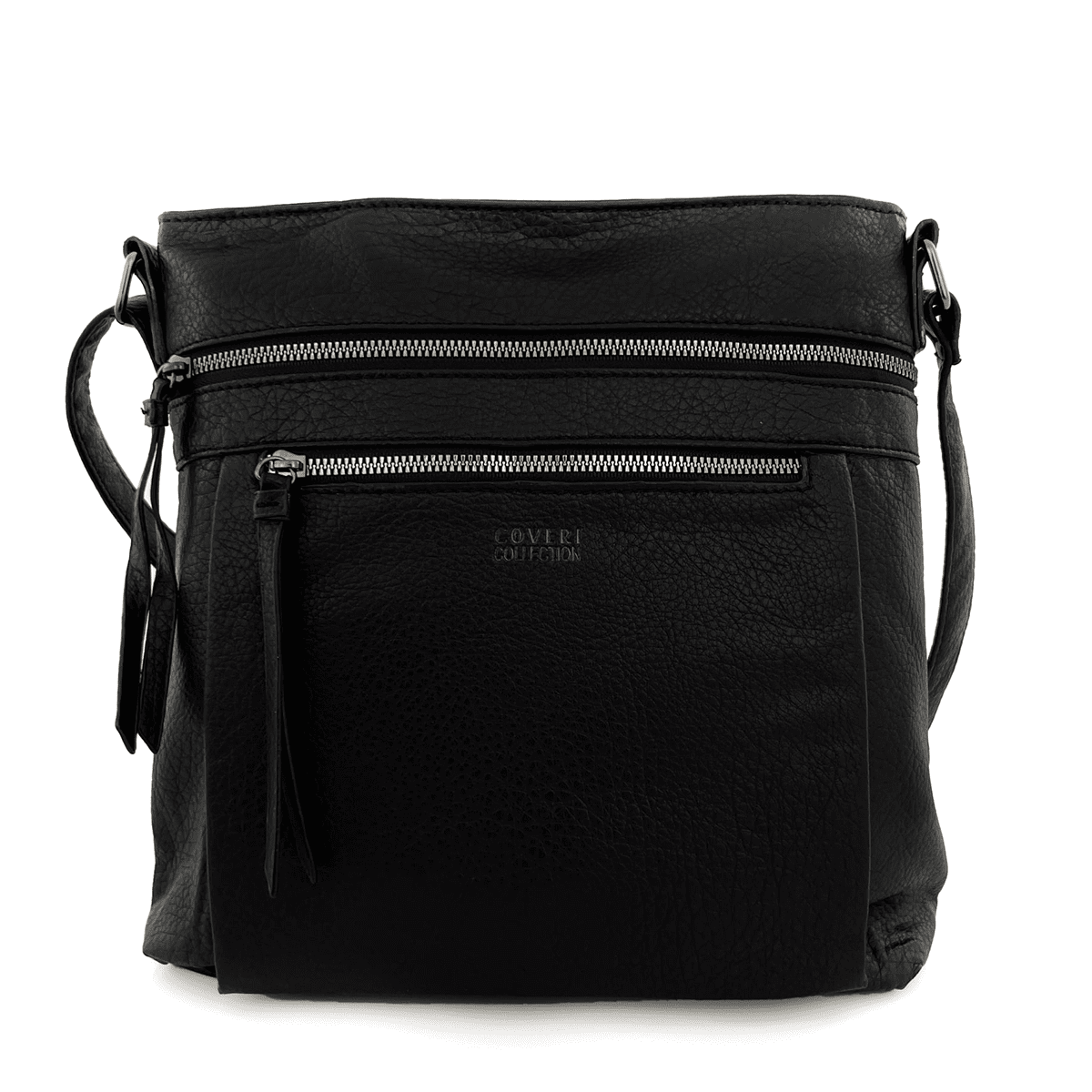 Дамска чанта за през рамо - черна