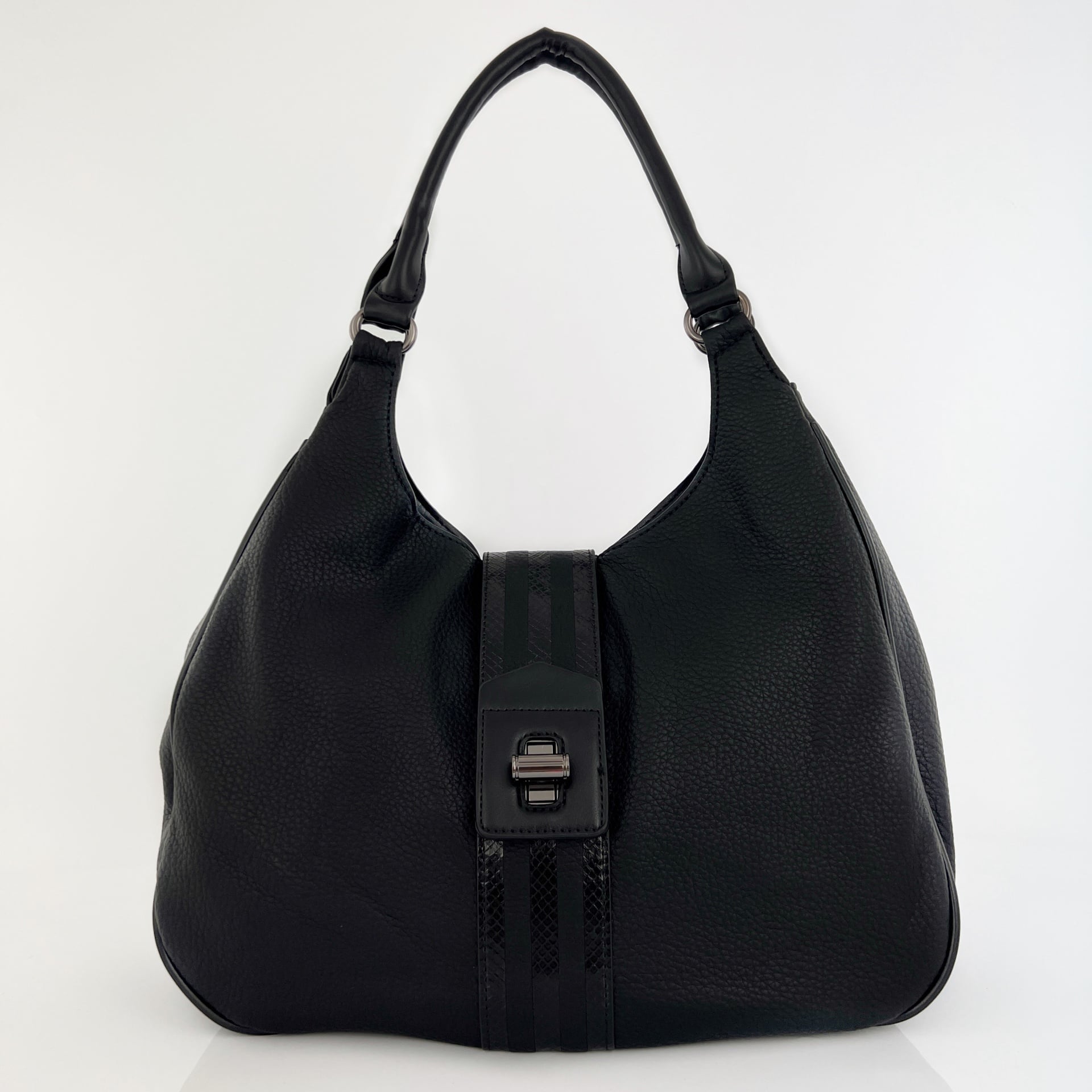 Модерна дамска чанта - черна 