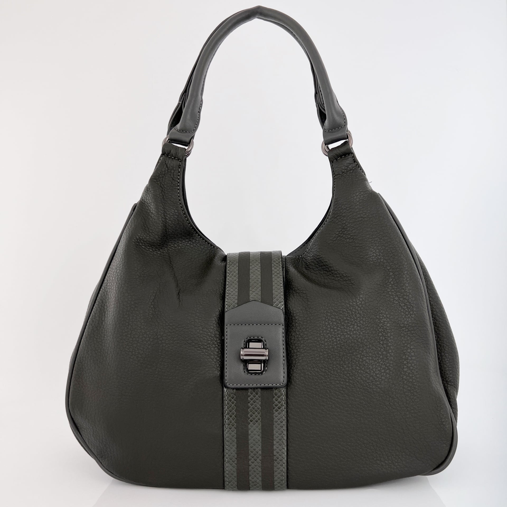 Модерна дамска чанта - сива