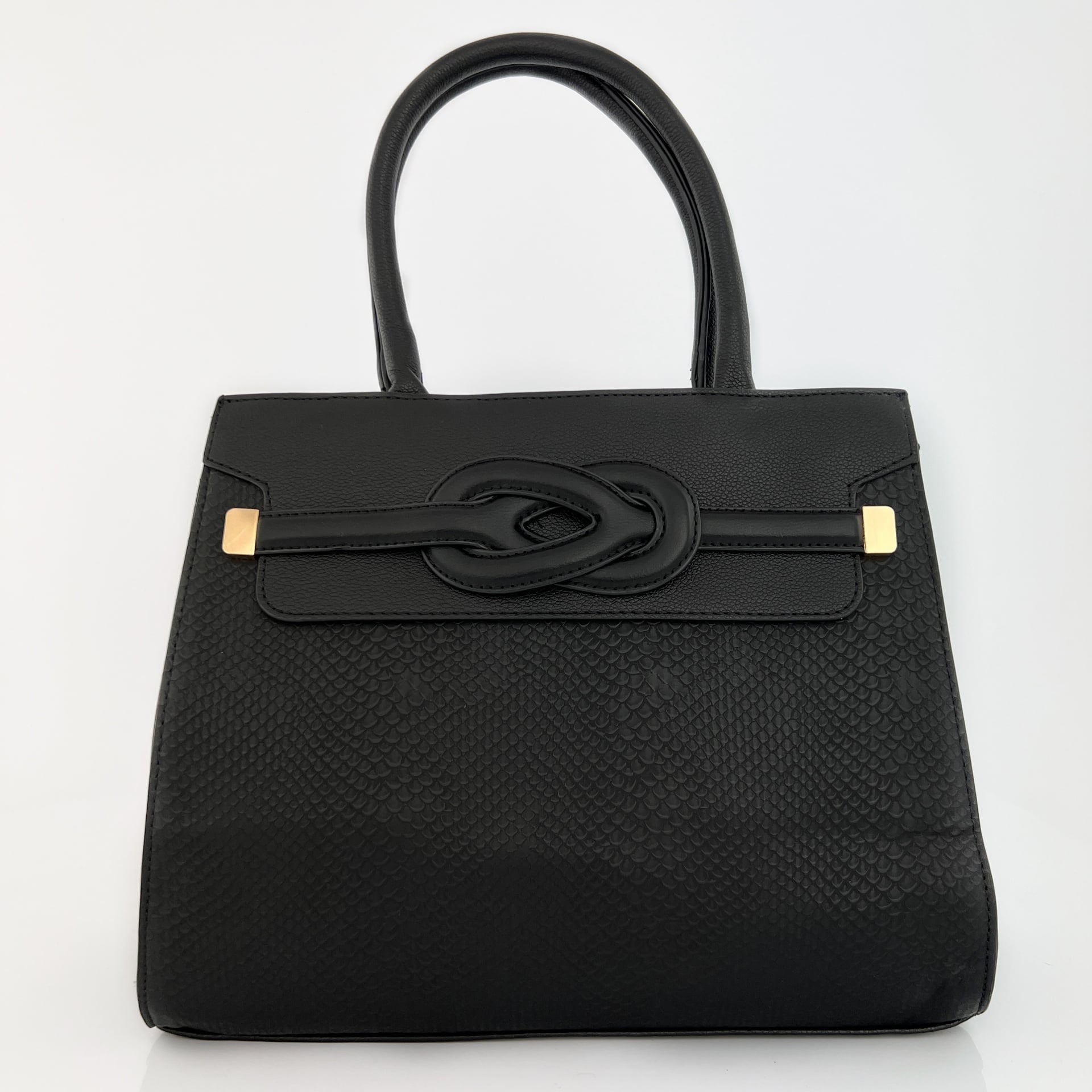  Ежедневна дамска чанта - черна 