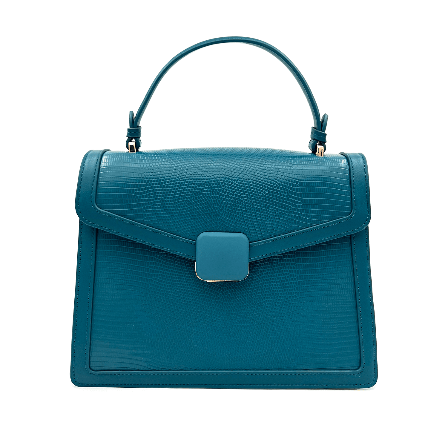 Diana & Co - Луксозна дамска чанта - синя