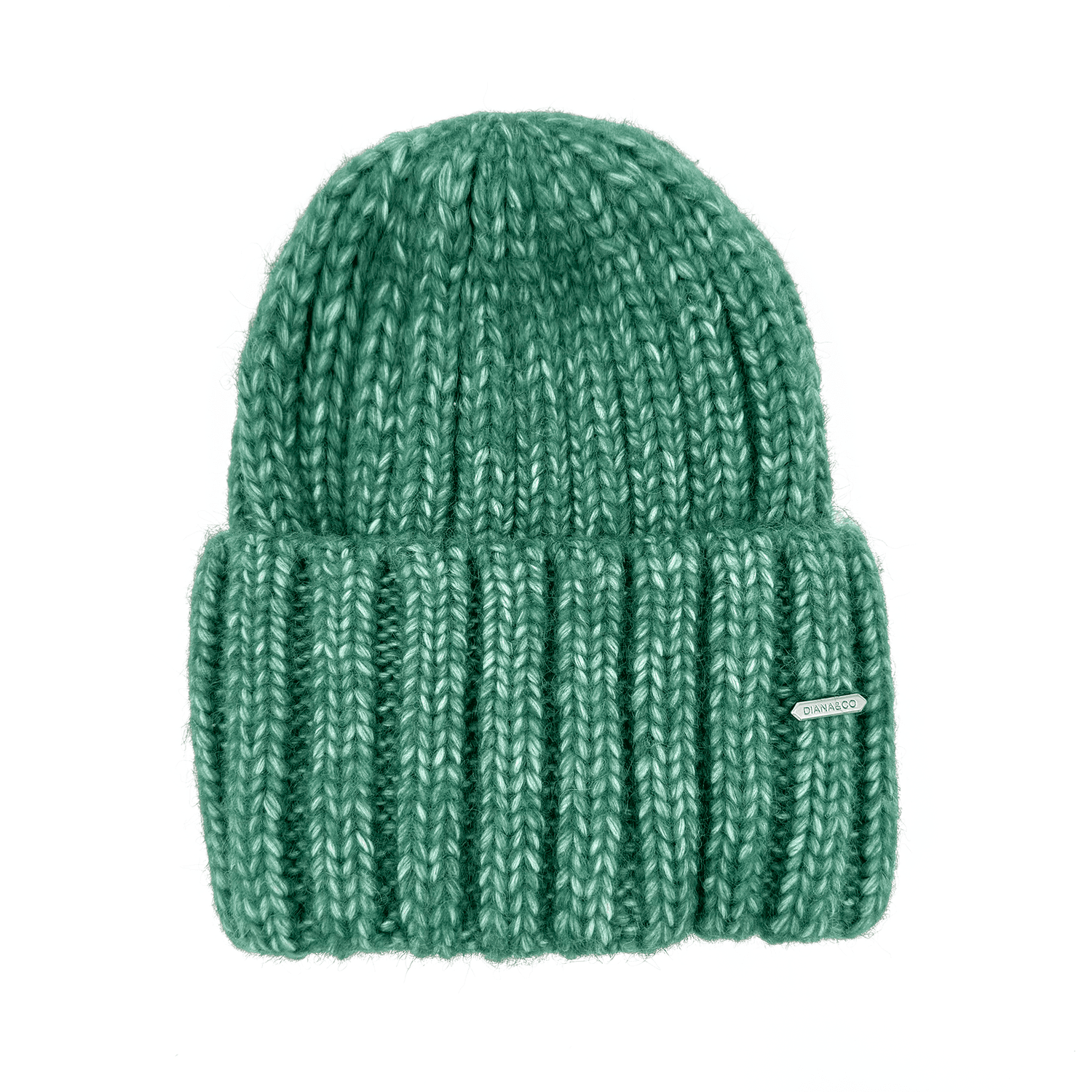 Diana & Co - Плетена зимна шапка -  зелена