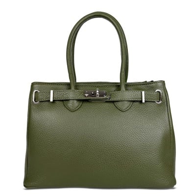 Луксозна чанта от естествена кожа - Vivian