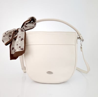David Jones - Дамска чанта с 2 дръжки за през рамо + подарък - фишу