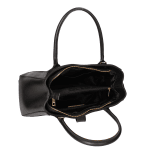 Дамска чанта от естествена кожа Noela  - черна