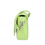 Дамска чанта за през рамо от естествена кожа Zarela  - зелена