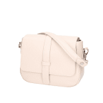 Дамска чанта за през рамо от естествена кожа Zarela  - бежова