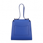 Дамска чанта от естествена кожа Veronica - синя