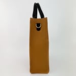 Дамска чанта от естествена кожа -  керемидено кафява