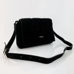 Чанта за през рамо от мек велур - Diana & Co 