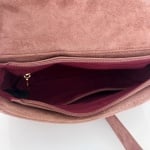 Чанта за през рамо от мек велур - Diana & Co 