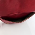 2 в 1 - Раница и чанта със секретно закопчаване - червена 
