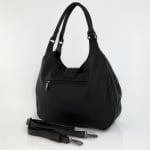 Модерна дамска чанта - тъмно кафява 