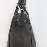 Модерна дамска чанта - тъмно кафява 