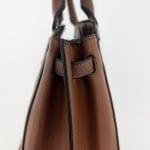 Модерна дамска чанта Sandra - керемидено кафява 