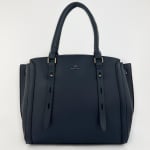 Модерна дамска чанта Sandra - тъмно синя 