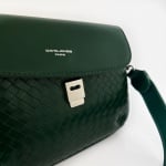 David Jones - Дамска чанта за през рамо - зелена
