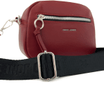 David Jones - Модерна чанта за през рамо - бордо 