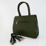  Ежедневна дамска чанта - зелена