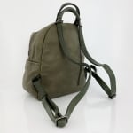 2 в 1 - Раница и чанта с опушен ефект - зелена 