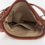 3 в 1 - Чанта, раница и чанта за през рамо - сребриста 