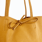 Чанта тип торба  естествена кожа Sienna - розова 