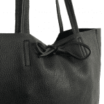Чанта тип торба  естествена кожа Sienna - горчица