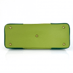 Дамска чанта от естествена кожа Avena - светло зелена