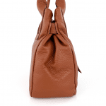 Дамска чанта от естествена кожа Aldina - светло кафяво