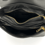 Дамска чанта от естествена кожа Viola - лилава