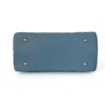 Дамска чанта от естествена кожа Francesca - синя 