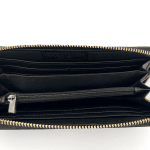 Дамско портмоне от естествена кожа - светло кафяво