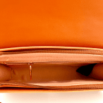 Diana & Co - Луксозна дамска чанта - оранжева