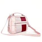 Модерна дамска чанта - Diana & Co - розова 