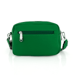Дамска чантичка за през рамо с 2 отделения - зелена 