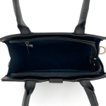 КОМПЛЕКТ - Голяма и малка дамска чанта + портмоне - черен