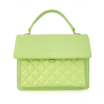 Diana & Co - Луксозна дамска чанта - светло зелена 