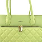 Diana & Co - Голяма дамска чанта - светло зелена