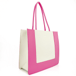 Diana & Co - Голяма дамска чанта - розово/бежово