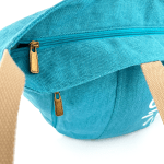 Голяма плажна чанта - лилава