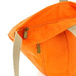 Голяма плажна чанта - оранжева