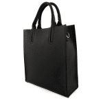 Дамска чанта от естествена кожа Florentina - черна 