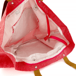 Голяма плажна чанта - розова