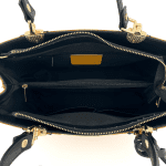 Дамска  чанта от естествена кожа Alika - черна
