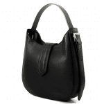 Дамска чанта от естествена кожа Alia - черна 