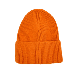 Топла зимна шапка - оранжева 