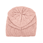 Красива зимна шапка - розова 