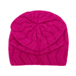 Красива зимна шапка - розова 