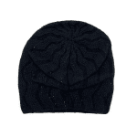 Красива зимна шапка - тъмна фуксия 